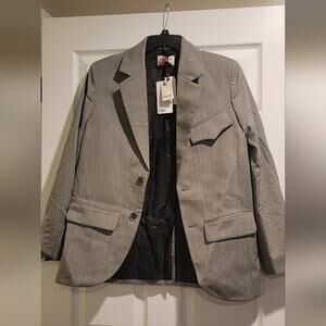 Zadig & Voltaire Womens  Vivi Tailleur Chine Wool Blazer EU36 NWT